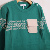 Shirt Stampa Anteriore Caldo Cotone