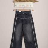 Jeans Gamba Larga Fondo Ampio