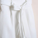 Pantalone Morbido Con Cintura Fiocco
