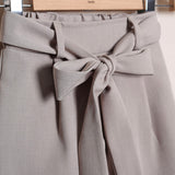 Pantalone Morbido Con Cintura Fiocco