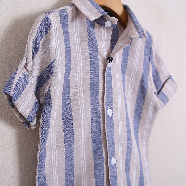 Camicia Lino "Pierre Cardin"