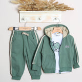 Completo Con Pantalone+Felpa+T-Shirt