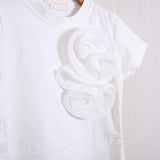 T-Shirt Applicazione Con Stringenti