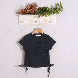 T-Shirt Applicazione Con Stringenti