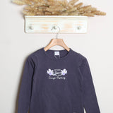 Shirt Manica Lunga Con Stampa