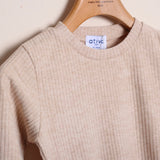 Shirt Manica Lunga A Costine
