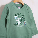 Shirt Stampa Anteriore Caldo Cotone
