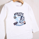 Shirt Stampa Anteriore Caldo Cotone