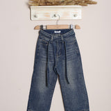 Jeans Gamba Larga (Cintura Inclusa)