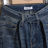 Jeans Gamba Larga (Cintura Inclusa)