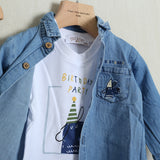 Completo Con Pantalone+Camicia+T-Shirt