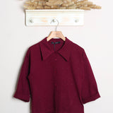 Camicia Over Con Applicazioni