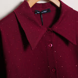 Camicia Over Con Applicazioni