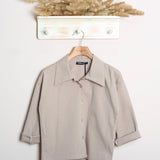 Camicia Over Con Applicazioni