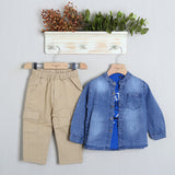 Completo Con Pantalone+Camicia+T-Shirt