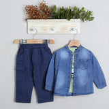 Completo Con Pantalone+Camicia+T-Shirt