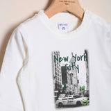 Shirt Stampa Anteriore Caldo Cotone