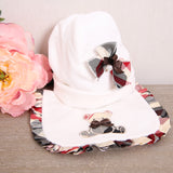 Set Cappellino+Bavetta "Sartoria Dei Piccoli"