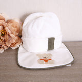 Set Cappellino+Bavetta "Sartoria Dei Piccoli"