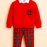 Completo Scozzese Con Pantalone