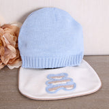 Set Cappellino+Bavetta "Teneri & Belli"