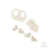 Set 2 Bavette+2 Cappellini+4 Scarpine "Dirkje"
