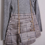 Vestito Scozzese(Borsetta Inclusa)