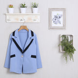 Farbblockjacke