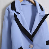 Farbblockjacke