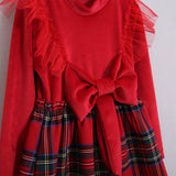Schottisches Chenille-Kleid