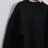 Geflochtener Pullover