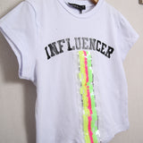 Shirt Stampa E Pailettes