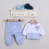„Mini Moon“ gemusterter gebrochener Strampler