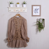 Kleid mit Puffärmeln