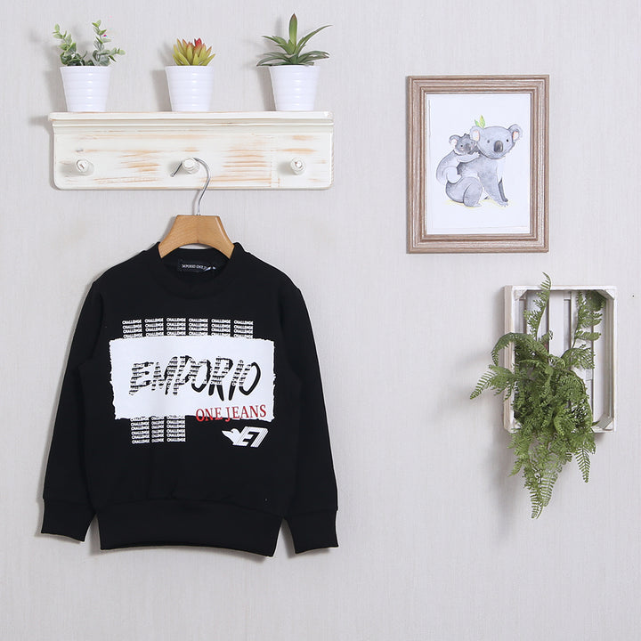 Sweatshirt mit Frontprint