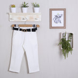 Slim-Hose (Gürtel inklusive)