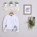 Sweatshirt mit Schleife