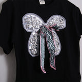 T-Shirt mit Pailletten