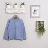 Pullover mit hohem Kragen