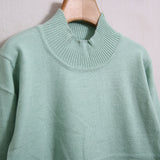 Pullover mit halbem Halsausschnitt