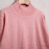 Pullover mit halbem Halsausschnitt