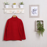 Pullover mit halbem Ausschnitt