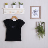 Rüschen-T-Shirt