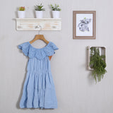 Kleid mit Volants