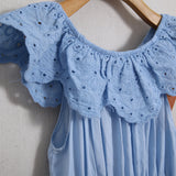 Kleid mit Volants