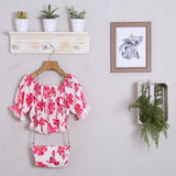 Blusa Floreale (Borsetta Inclusa)