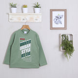 Shirt Stampa Anteriore Caldo Cotone