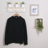 Maglione Intrecciato Girocollo