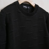 Maglione Intrecciato Girocollo