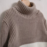 Maglione Collo Alto